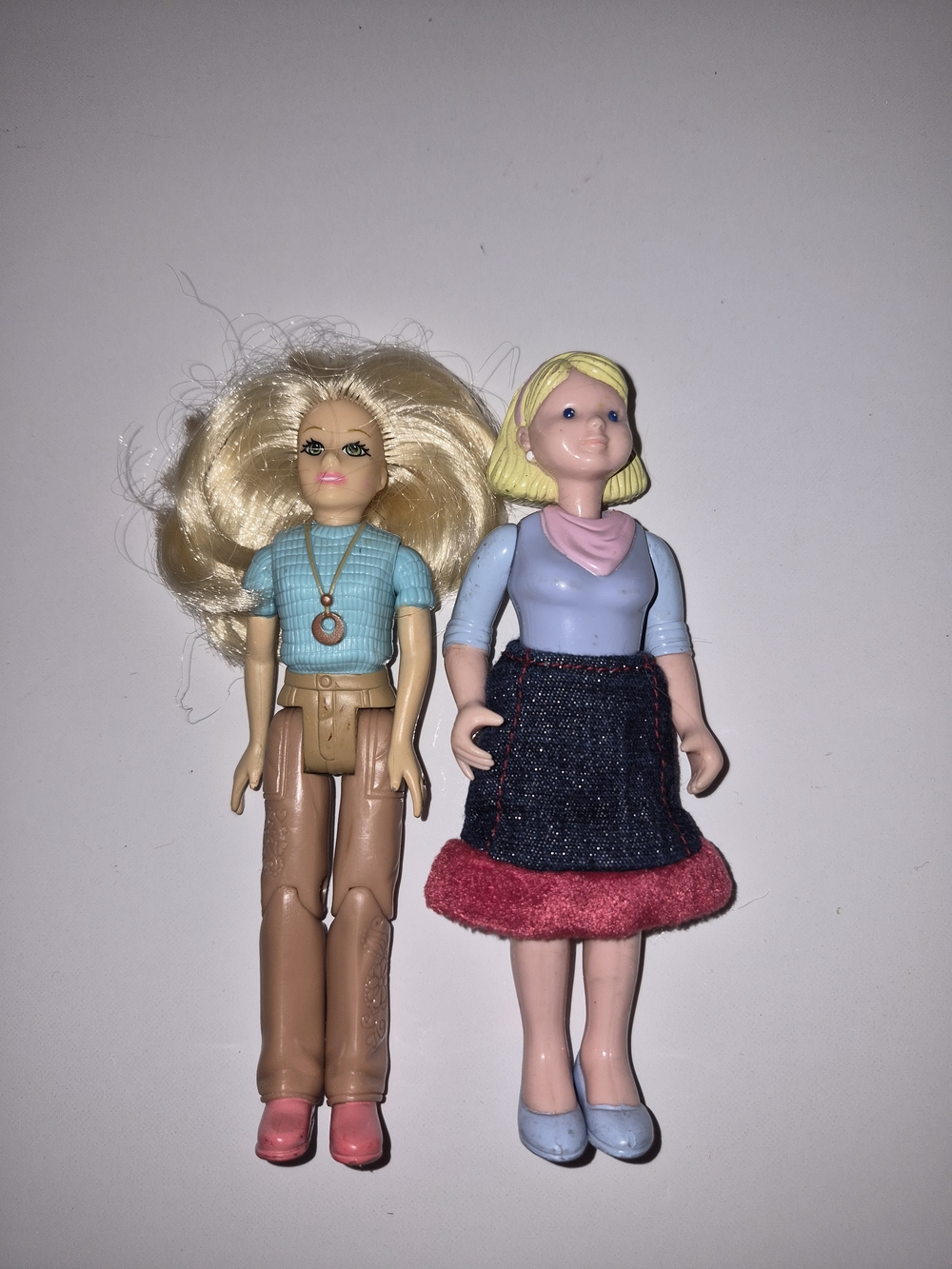 Vintage Fisher Price Loving Family Female Dolls
